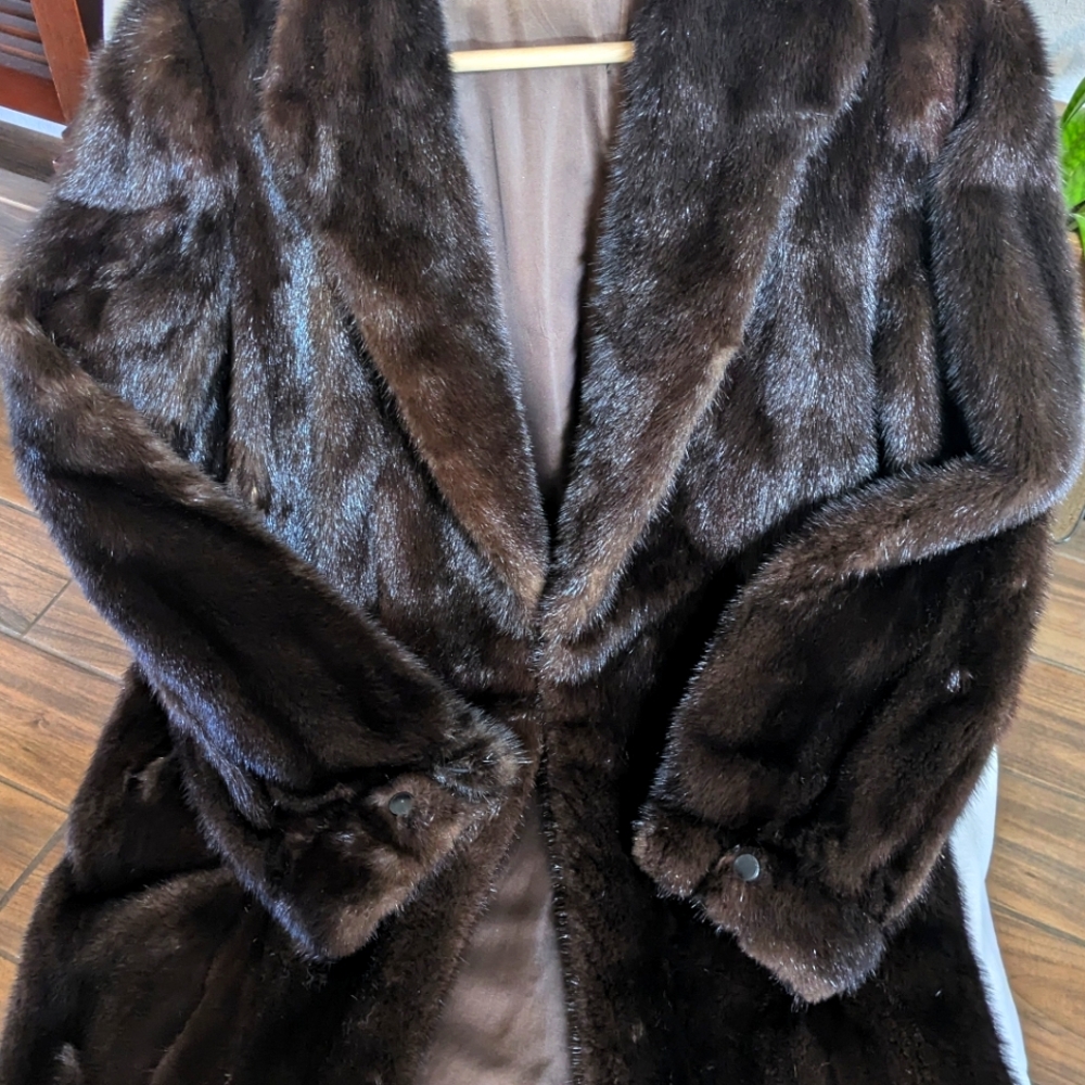Mink coat